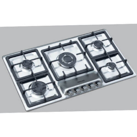 اجاق گاز پنج شعله شیشهای ملینی مدل GM170 | خرید اجاق گاز مقاوم و مدرن از ایستا